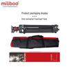 Miliboo Professional Aluminum Alloy Tripod with Fluid Head