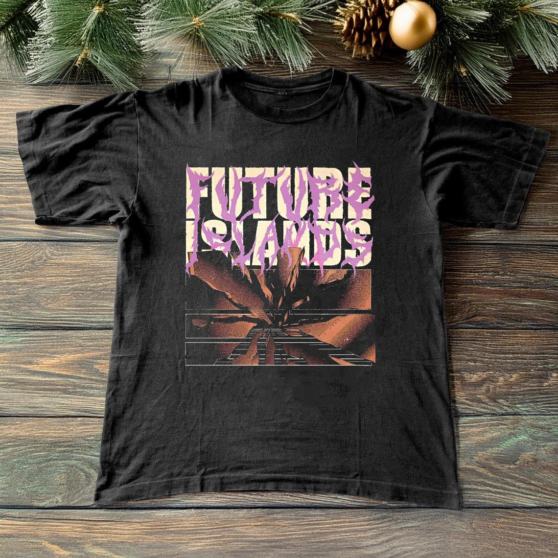 NEW! Future Islands Black Cotton Shirt Full size S-5XL L222 S