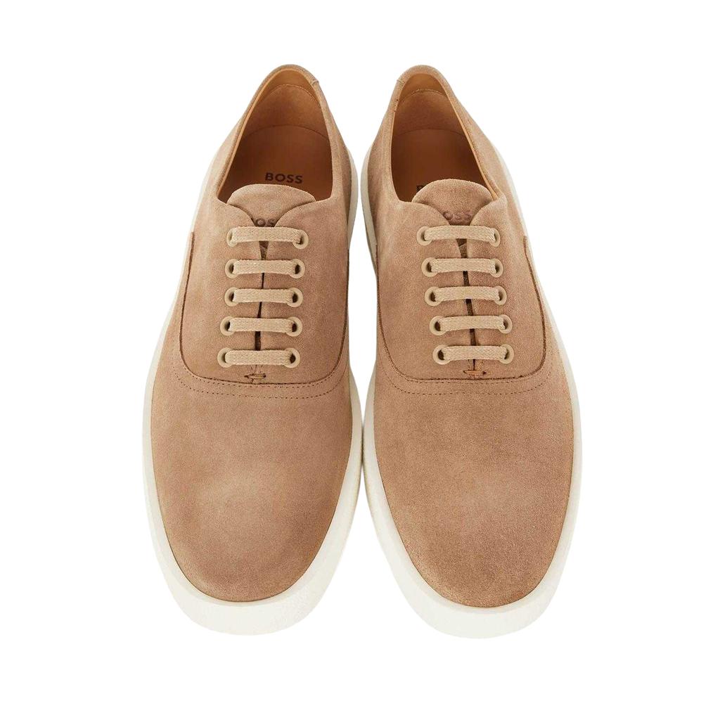 Boss Mens Clay Suede Tennis Trainers