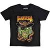 Pantera Snake & Skull T-Shirt Black New