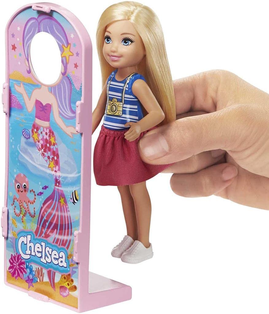 Barbie Chelsea Amusement Park Ferris Wheel Set with Doll – Dress-Up Toy, Ages 3+