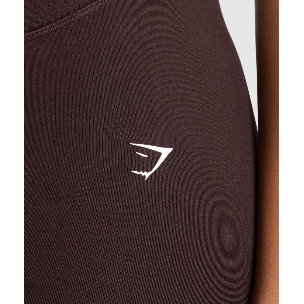 Gymshark Sweat Seamless Shorts Heritage Brown B6a4s Ncnz