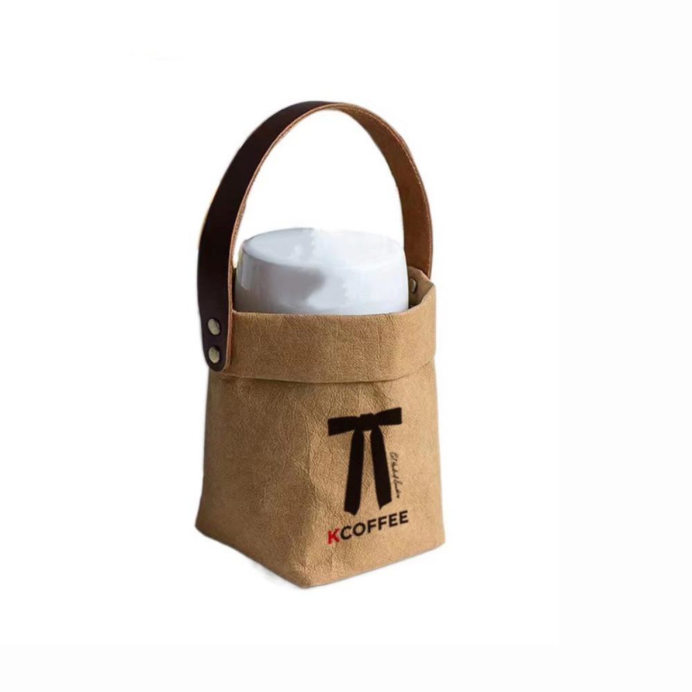 

Washable Mug Cup Sleeve Waterproof Cup Insulated Cover Packaging Bag Bottle Carrier Camping Style A