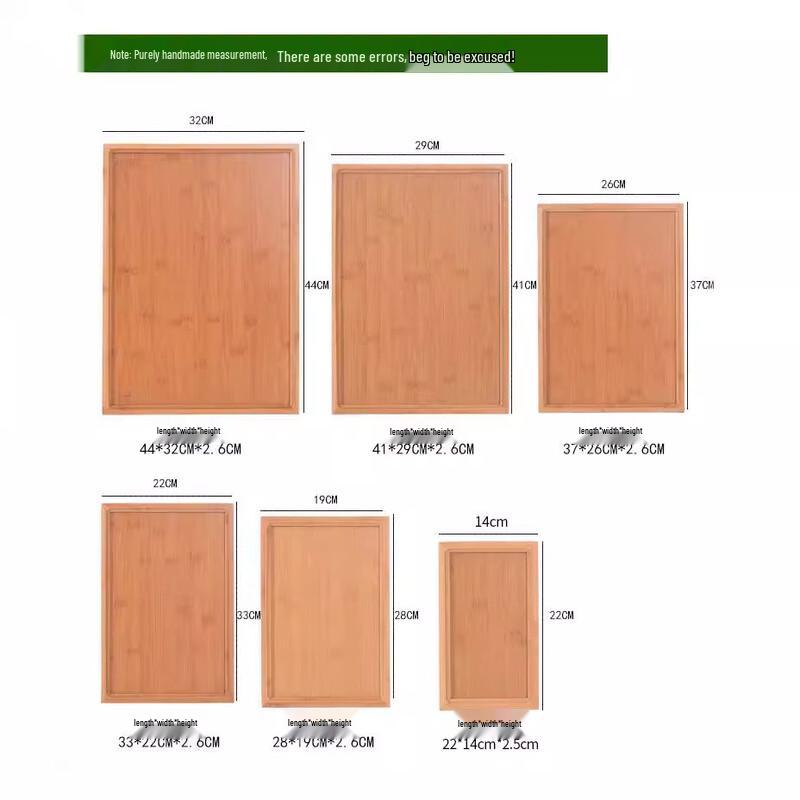 Chaxun Japanese Style Bamboo Tea Tray