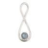 Seltenes Dendrit-Opal Edelstein 925 Sterling Silber Schmuck Handgefertigter Anhänger 1,66" PP-20-24