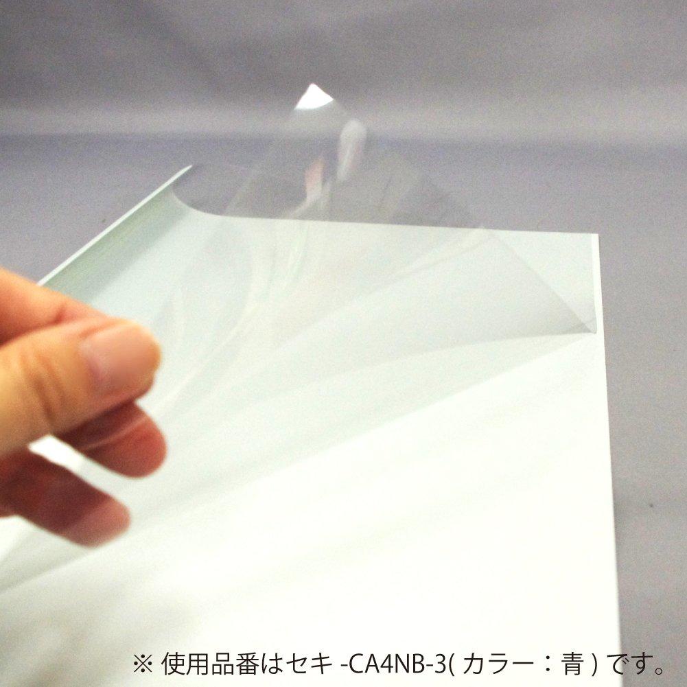KOKUYO Bookbinding Covers, Single-Sided Clear, A4, Holds 30 Sheets, Green, 10 Packs, SEKI-CA4NG-3
