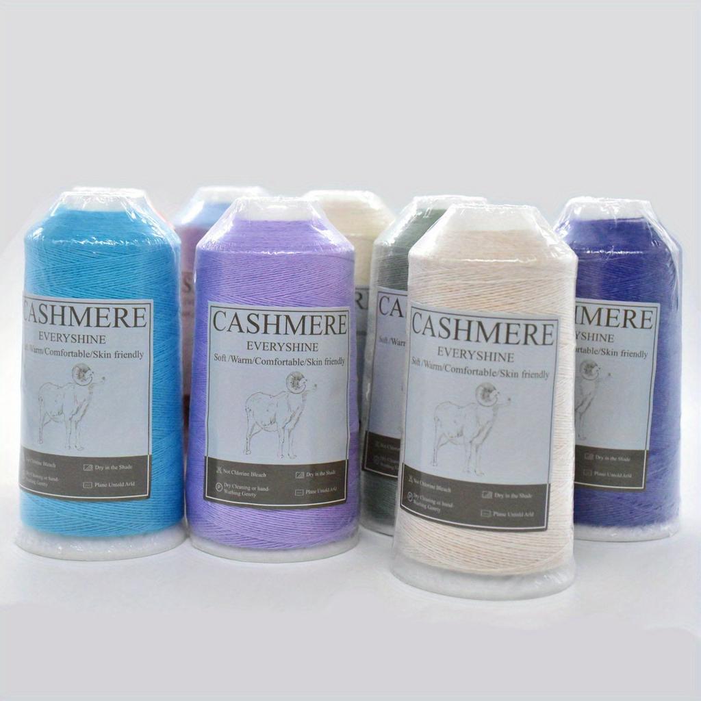 Natural Cashmere Yarn for Knitting High-Quality Hand-Knitted Wool Pure Cashmere Thin Yarn Hand And Woven Machine