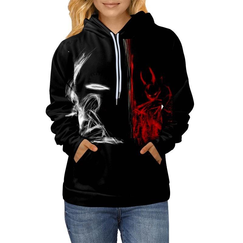 Spring Autumn 3D Printed Sportswear Women's Trendy Personalized Hoodie Hoodies & Sweatshirts (women’s)