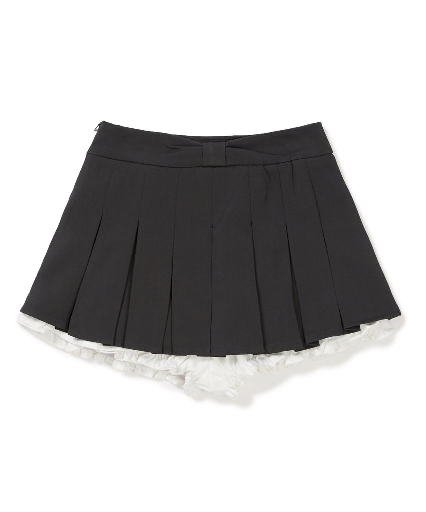 Zero Planet Julia Pleated Skirt Pants [Grey]