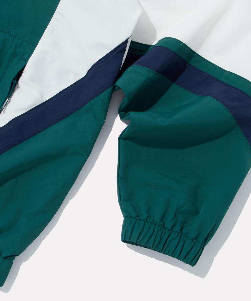 Reebok Dna Colorblock Windbreaker - Green