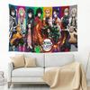 Christmas Demon Slayer Cutecore Tapestry Wall Hanging Blanket Tapestry Home Decor Items Wall Decorations