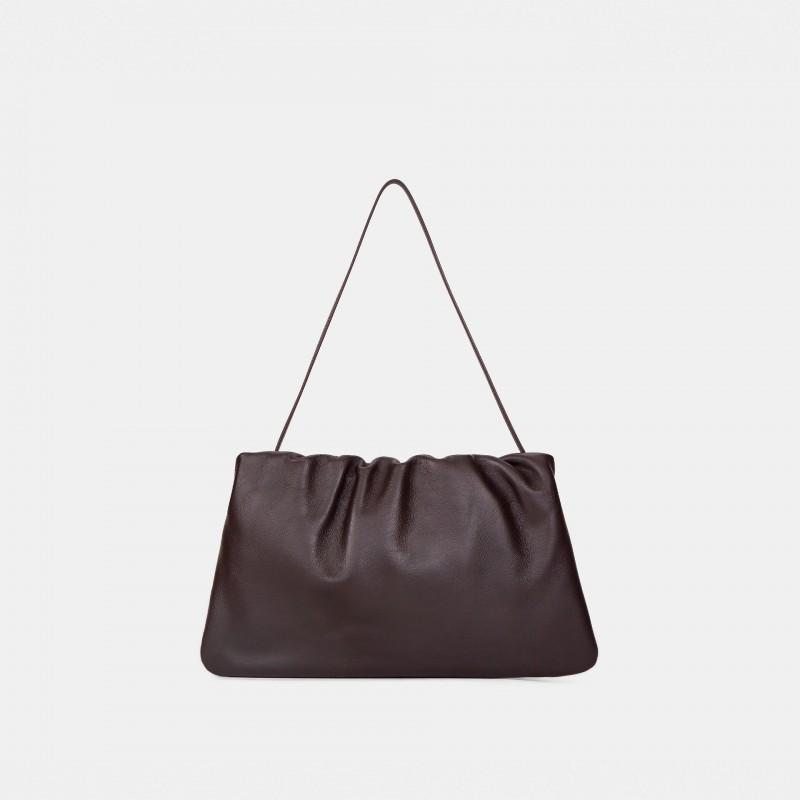 

Cloud Stick All-wrapped Sheepskin Hand-carried Underarm Cross-body Bag 32x2x18cm