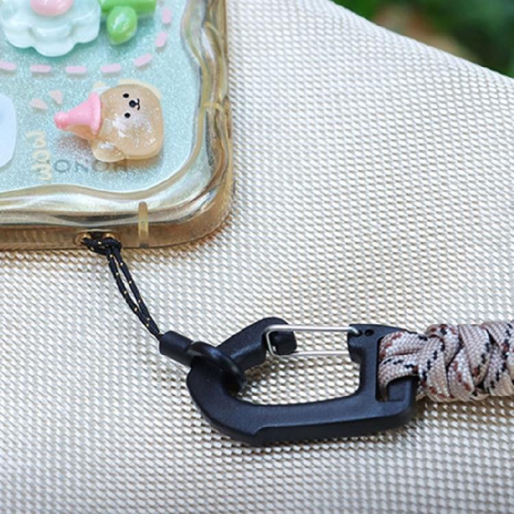 Praktisches Lanyard-Kordel Farbakzent für Schlüssel Handys Taschenlampen Outdoor-Werkzeug Einfache Befestigungsmethode