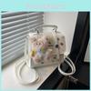 Vintage Shoulder Bag Pu Leather Snap Closure Casual Crossbody For Teens And Adults