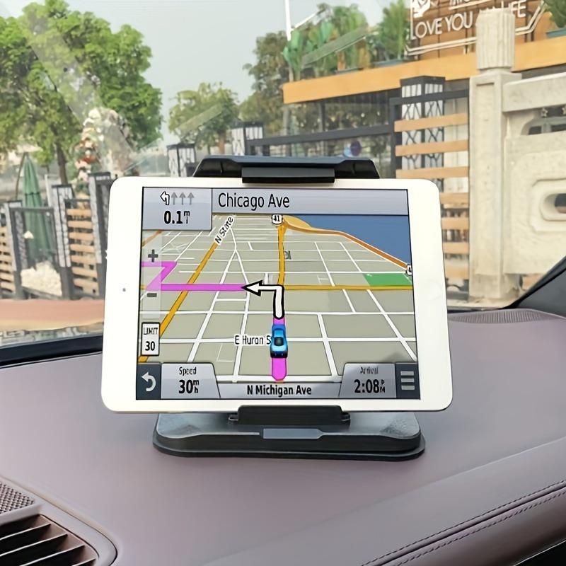 For Car Tablet Navigation Bracket Dashboard Horizontal Vertical Screen Universal Fixed Base Support Clip for Mobile Phones