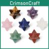 Exquisite Merkaba Star Crystal For Sacred Healing Energy And Elegant Home Decor