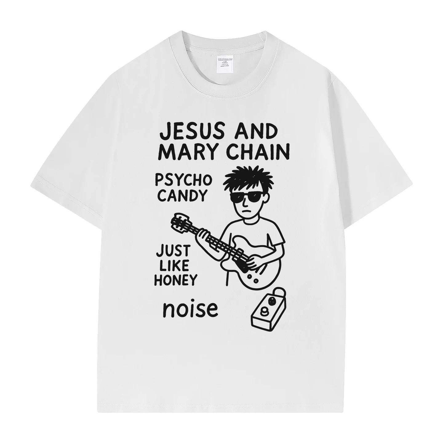 The Jesus And Mary Chain Graphic Tee, Casual Short Sleeve XXXL