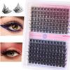 Diy Single Cluster Of Hot Melt False Eyelashes Simulation Natural Thick Self-Grafting Mixed Eyelashes