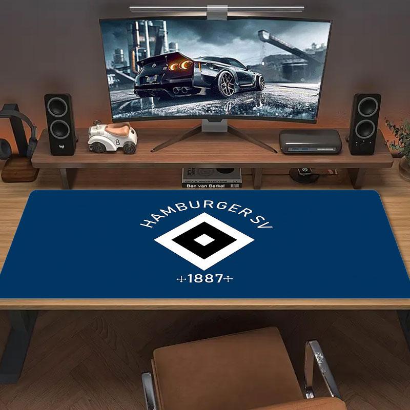 Blue Black Diamond Large Size Mouse Pad Large Gaming Table Cushion Nonslip Laptop Tablet Big Mousepad Xxl Mat Mini Pc Playmat With Lock Edge