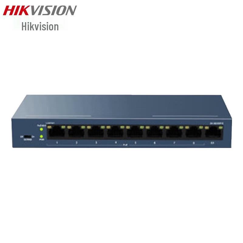 

HIKVISION DS-3E0309P-E 9-Port Unmanaged PoE Switch