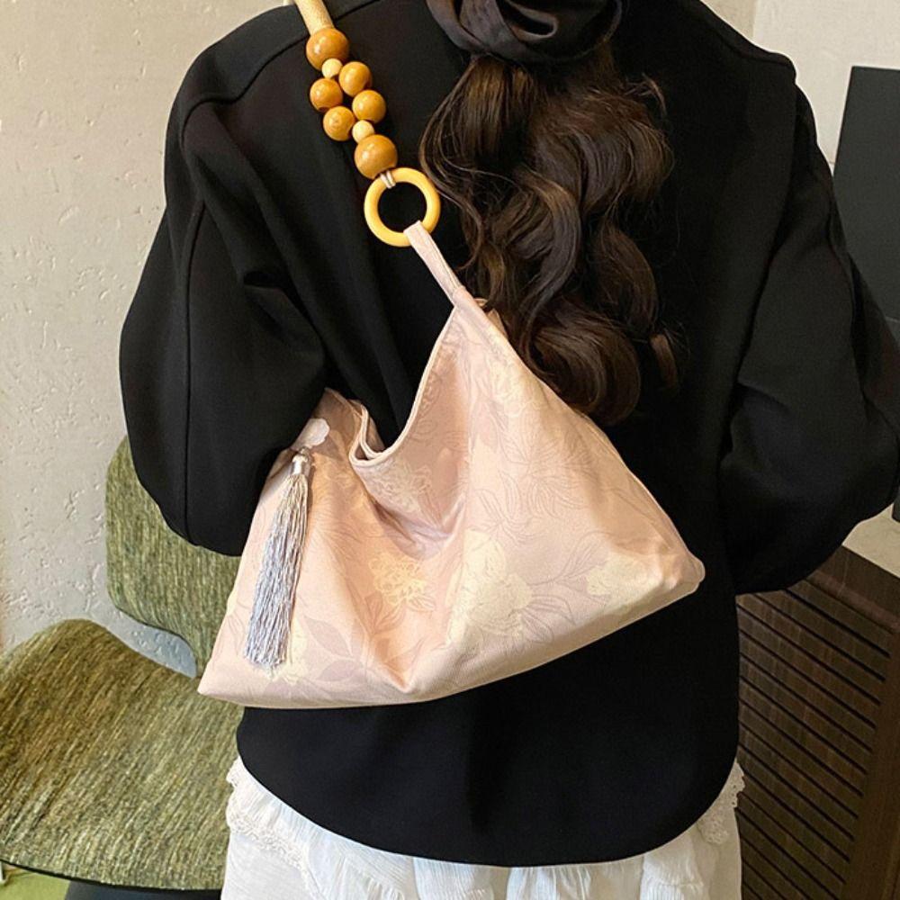 Armpit Bag New Chinese Style Handbag Tassel Pendant Cheongsam Shoulder Bag Party