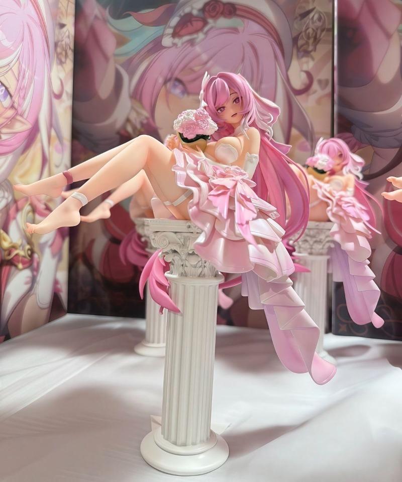 Honkai Impact 3rd Elysia Wedding&Maid Ver. Dual-Themed Anime GK Figures - Collectible Resin Statues for Desk&Gifts (2026 New)