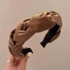 2023 New Women's Brown Twisted Hairpin Headband - Stylish All-Match Hair Accessory
