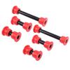 Front Lower Spring Upper A Arm Bushing and Sleeve Kit 102289901 Replacement for Club Car Precedent 2004-Up Golf Cart