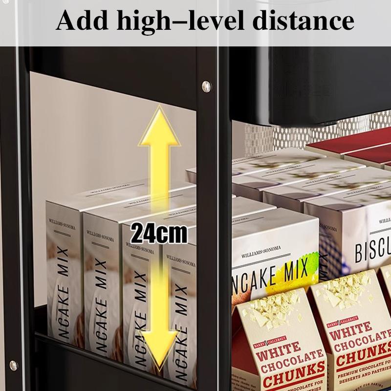 Kitchen Storage Holder Household Removable Foldable Storage Rack Multi-purpose Bedroom Toy Cosmetics Organizers Racks on Wheels