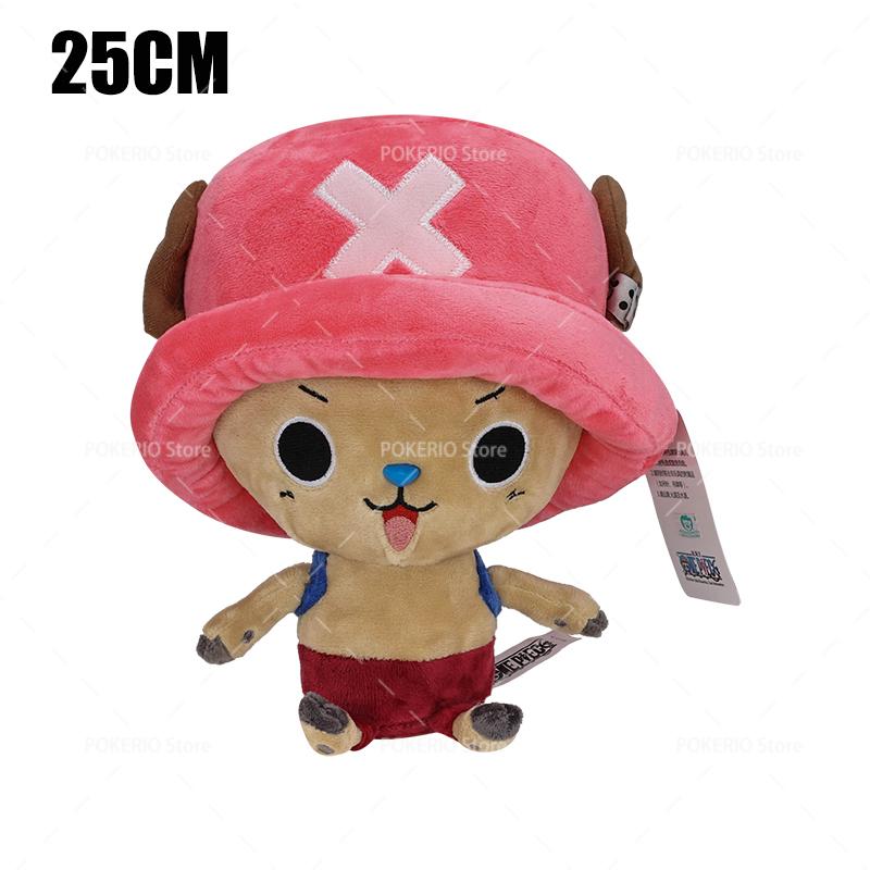 Original One Piece Plüschtier Gear 5 Luffy Sanji Brook Tony Tony Chopper Weiches Kuscheltier Kinder Echtes Anime-Geschenk