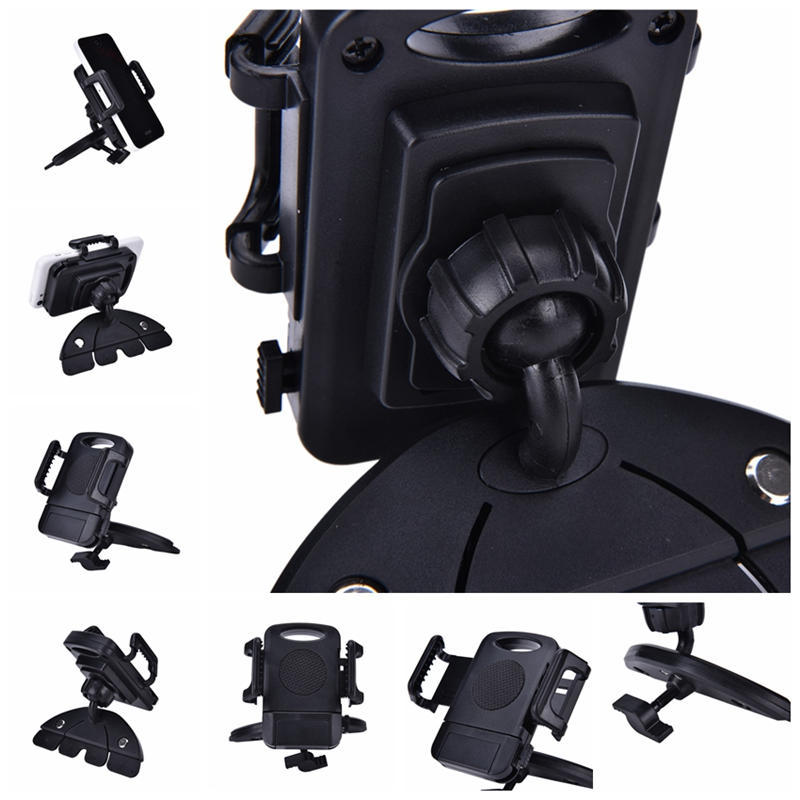 Univerzální Auto Cd Slot Držák Držák Stojanu Stojánek Pro Mobily Iphone Samsung