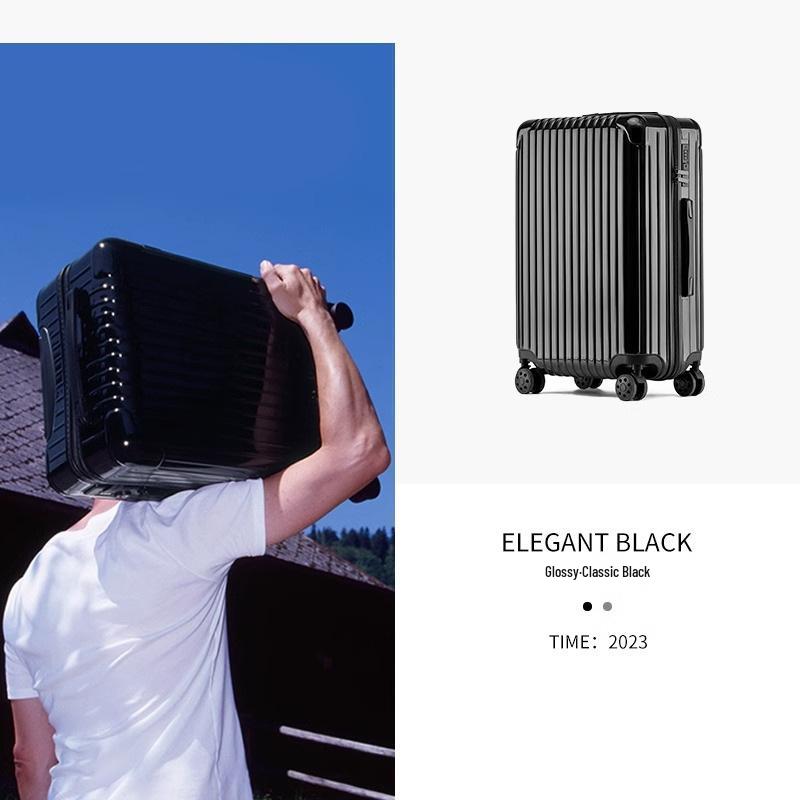 28-Inch Silent Universal Wheels Travel Suitcase with Combination Lock, Large Capacity, Student Zipper Style