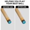 Billiards Pool Cue Tip Shaper Cue Tip Scuffer Burnisher Cue Tip Sander Cue Stick Tool Aluminum Cue Tip Trimmer Tapper