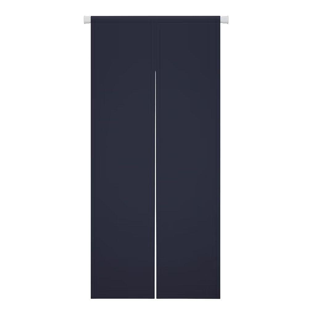 Karado Kobo Thermal 200cm 72cm Room Divider Thermal Room Half Room Cold Door Partition Thermal Insulation Living 1 Navy Noren, Stylish, Blackout,