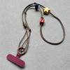 Retro Star Beaded Earphone Lanyard Anti-lost DIY Phone Neck Chain Keyring Cord Hand-woven Phone Lanyard