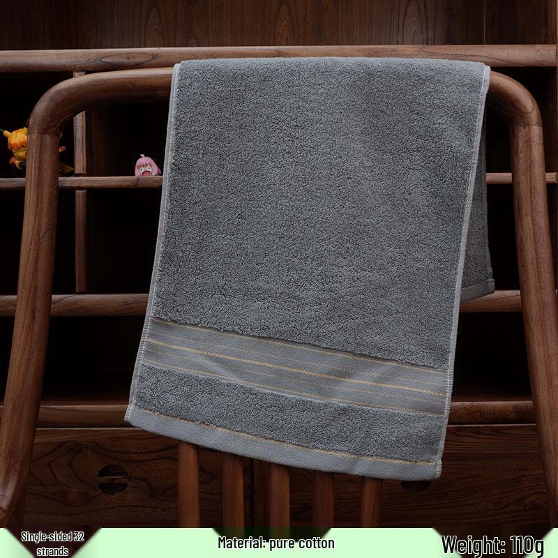 Thick Absorbent Pure Cotton Face Towel for Adults