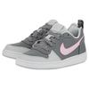 Nike Court Borough Low Synthetic Leather Slip Resistant Abrasion Resistant Low top Skateboard Shoes Gray Pink Unisex 845104-008