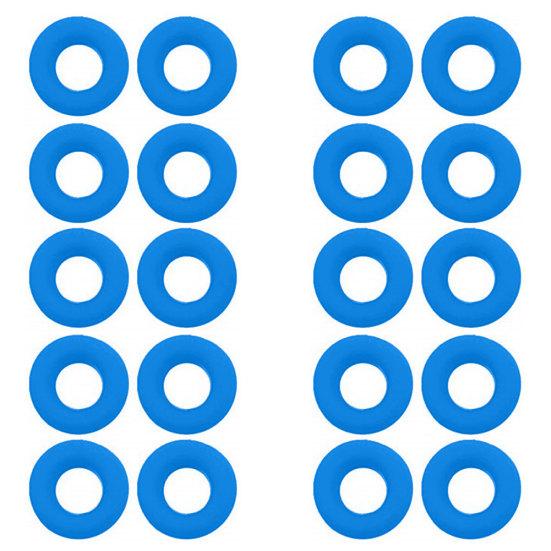 10 Pair Round Sports Anti-slip Soft Silicone Comfort Glasses Retainers Ear Hook