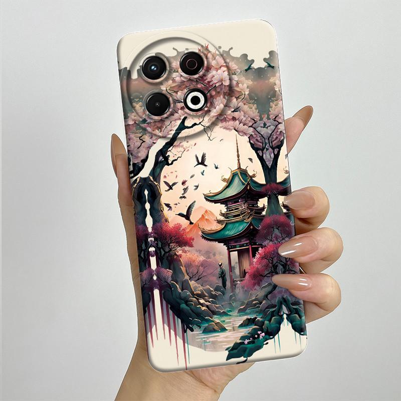 For Tecno Spark 30 Pro KL7 Phone Case 30Pro 4G Cover Soft Silicone Sweet Painted Shell Cartoon Funda Lovely Printed Casing Coque