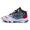 Li Ning Chaussures de Basket Mi-Hautes Confortables Polyvalentes Antidérapantes Résistantes à l'Usure Rebondissant pour Enfants Mantis Fist 1.5 Chaussures de Basket pour Enfants YKBT010-3