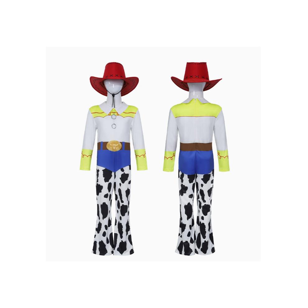 (170) Toy Story Jessie Halloween Cosplay Kostüm Stoff für Erwachsene Männer & Frauen Anzug