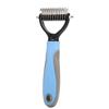 Stainless Double-sided Pet Brush Hair Removal Comb Grooming Dematting Dog Grooming Shedding Tools