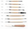 30-Piece Polymer Clay and Pottery Tool Set for Sculpture and Carving