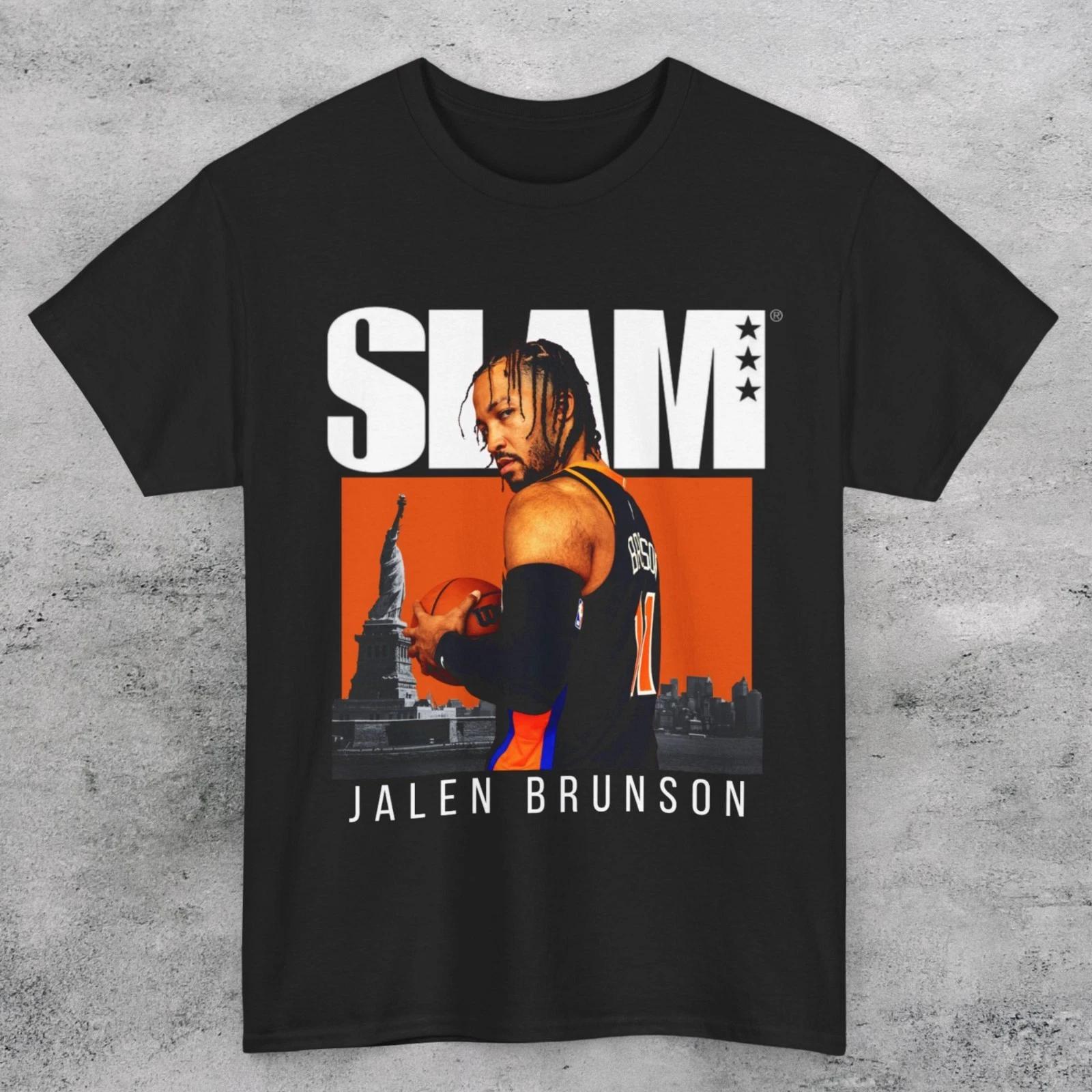 Jalen Brunson NY Knicks Slam Cover Unisex T Shirt M