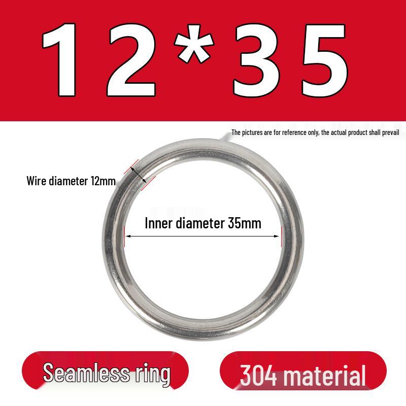Stainless Steel Seamless O-Ring: Corrosion-Resistant Accessory for Handbags and Pet Gear