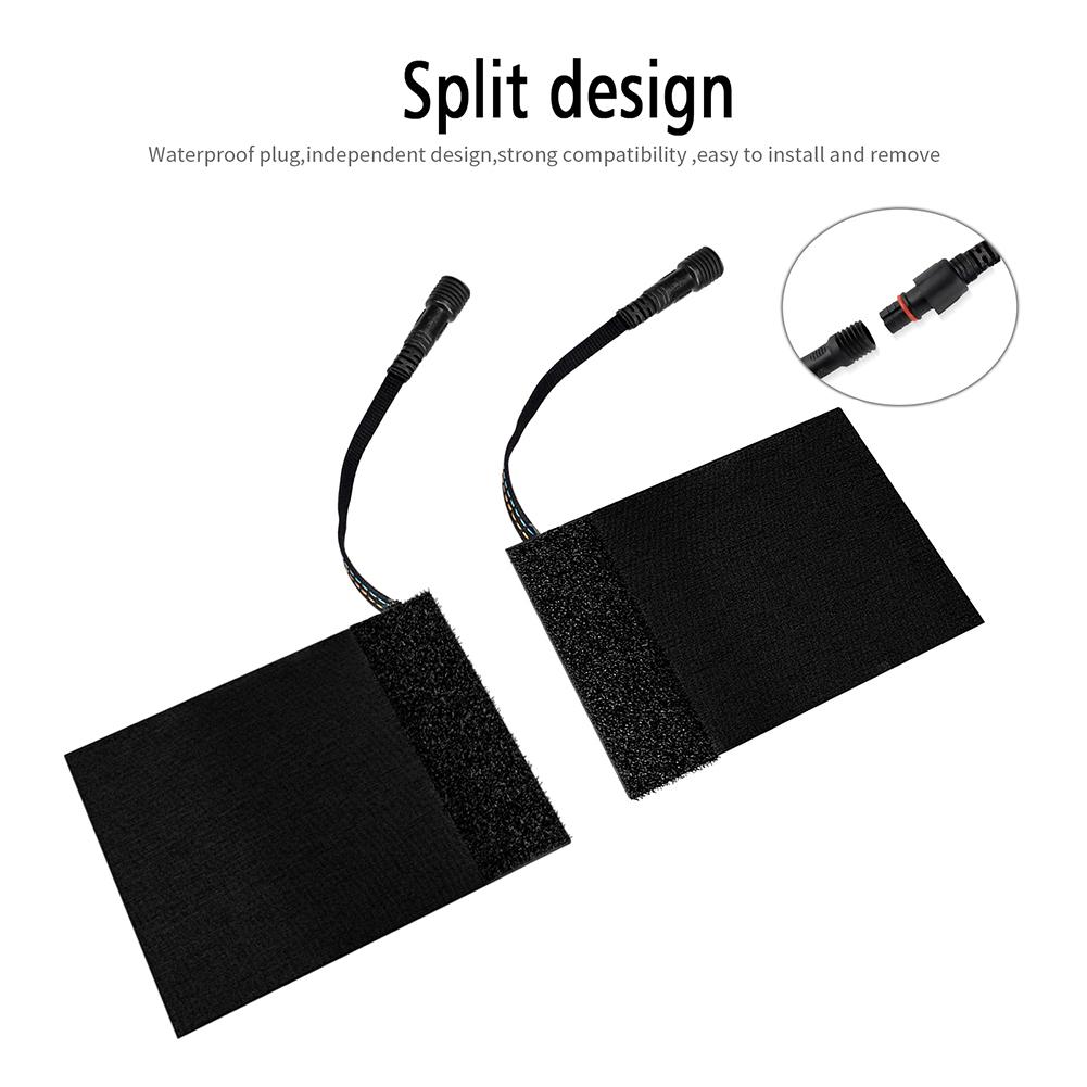 Motorcycle Handle Electric USB Heating Pads Intelligent Temp Control Three-speed