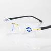 1Pc Men Smart Glasses with Automatic Adjustment Magnifying Reading Glasses Progressive Multifocus Anti-blue Light Eyewear 0-+4.0
