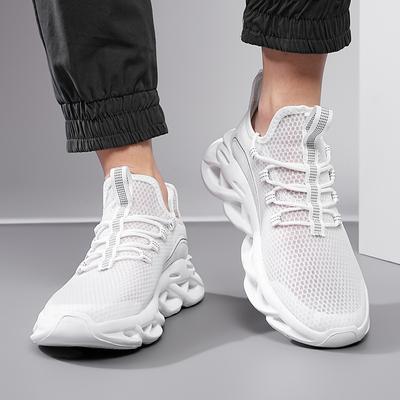 Neue Herrenschuhe atmungsaktive Mesh-Schuhe Herren-Mesh-Freizeit-Sportschuhe bequem und leicht gedrehte Sohle Mesh-Herrenschuhe