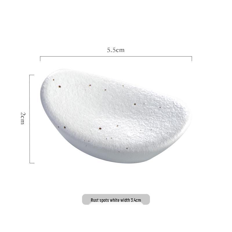 Ceramic Japanese Chopstick Rest Holder - Spoon & Chopstick Pillow for Dining Table