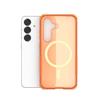 Applicable To Samsung S25 Ultra Bear Hug Skin Feel Anti-drop Mobile Phone Case S25 Matte Transparent Magnetic Protective Case